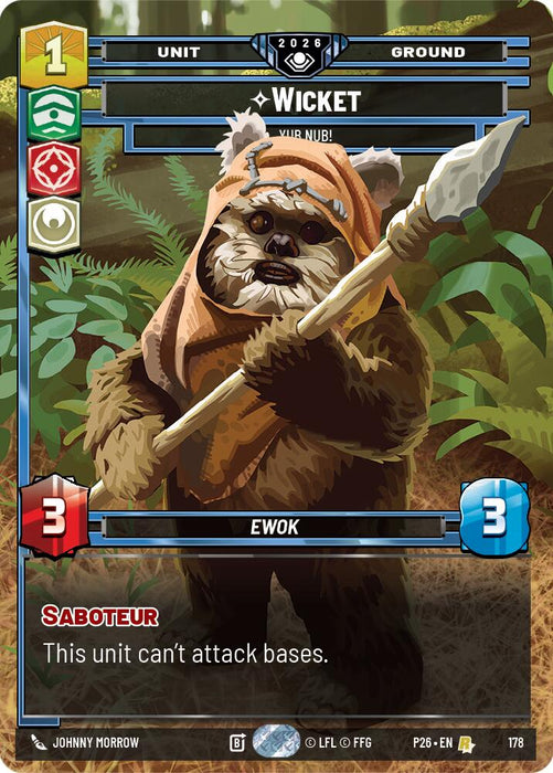 Wicket - Yub Nub! (178) (178) [Galactic Championship 2026] - for just $22.40! 