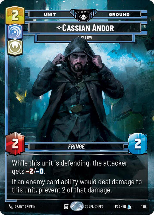 Cassian Andor - Lay Low (180) (180) [Galactic Championship 2026] - for just $9.40! 
