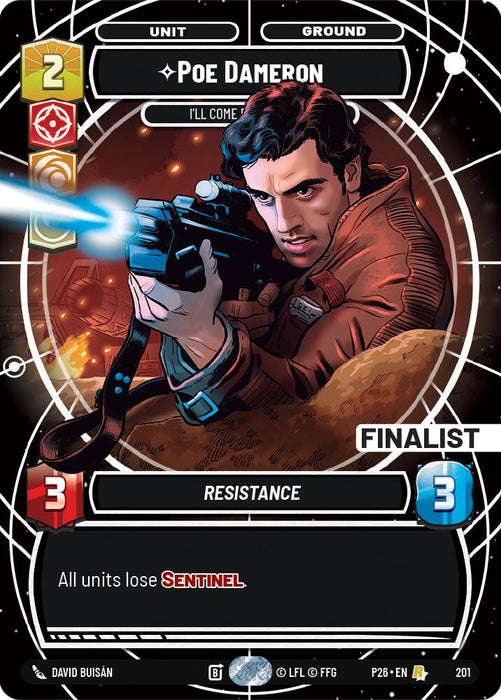 Poe Dameron - I'll Come Back For You (201) (201) [Galactic Championship 2026] - for just $0.10! 