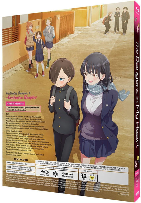 The Dangers in My Heart: Season 1 - Limited Edition Steelbook (Blu-ray) - for just $51.99! 