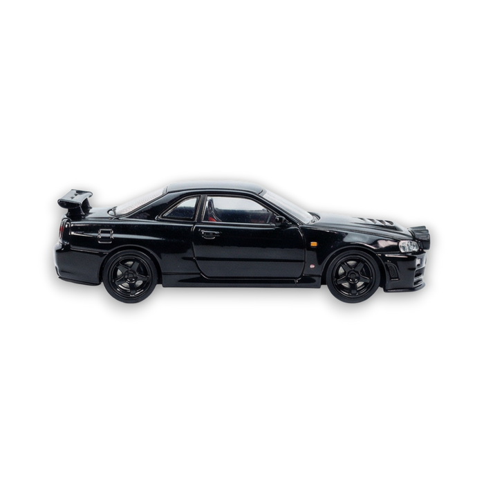 Street Weapon Nissan R34 GT-R Black Snow Drift 1:64 - for just $34.99! 