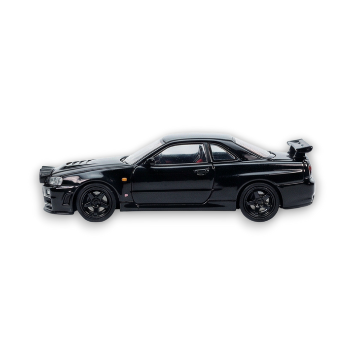 Street Weapon Nissan R34 GT-R Black Snow Drift 1:64 - for just $34.99! 