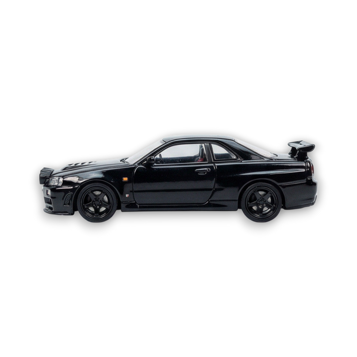 Street Weapon Nissan R34 GT-R Black Snow Drift 1:64 - for just $34.99! 