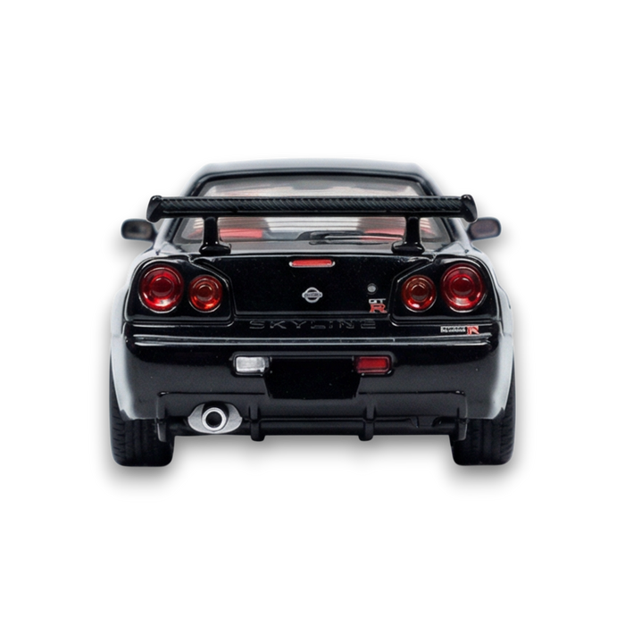 Street Weapon Nissan R34 GT-R Black Snow Drift 1:64 - for just $34.99! 