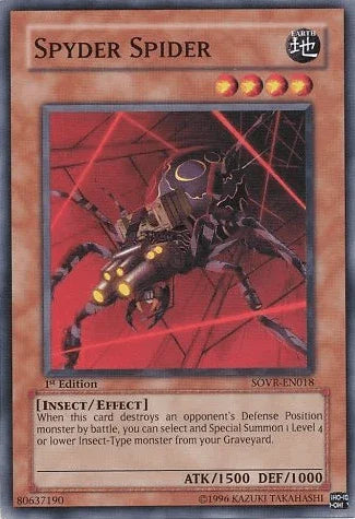 Spyder Spider [SOVR-EN018] Common - for just $0.10! 
