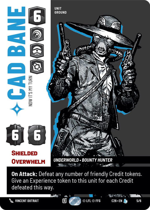 Cad Bane - Now It's My Turn (5/6) (5/6) [2026 Convention Exclusive] - for just $33.80! 