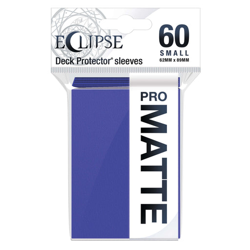 Ultra PRO: Small 60ct Sleeves - Eclipse Matte (Royal Purple) - Just $0! Shop now at Retro Gaming of Denver