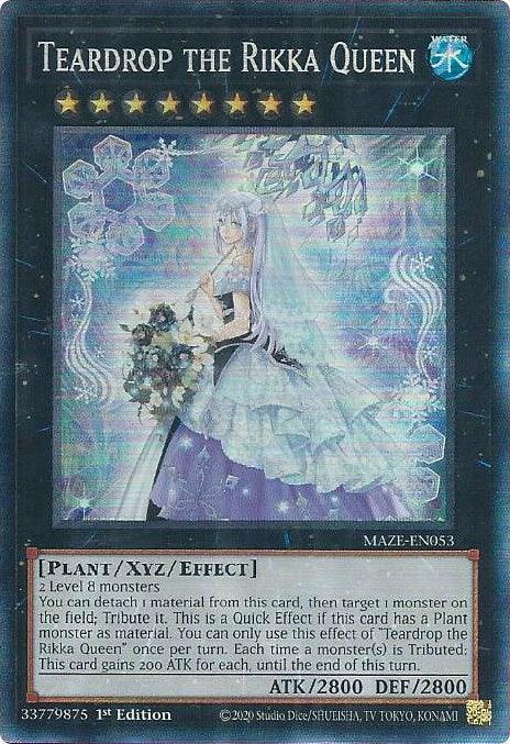 Teardrop the Rikka Queen [MAZE-EN053] Collector's Rare - for just $8.05! 