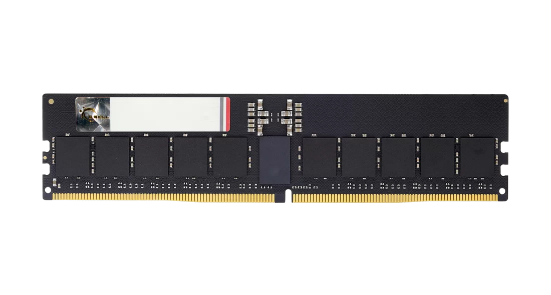 G.Skill G5P 128GB (4x32GB) DDR5-6400 PC5-51200 CL32 Quad Channel ECC Registered Memory Kit F5-6400R3239G32GQ4-G5 Black - for just $4499.99! 