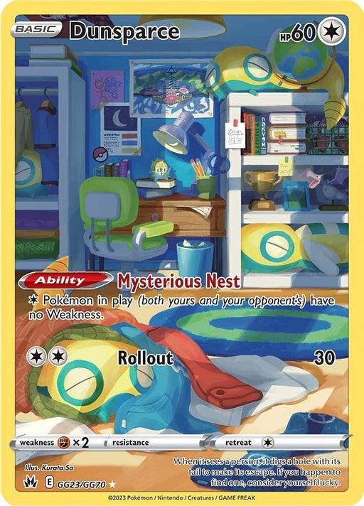 Dunsparce (GG23/GG70) [Sword & Shield: Crown Zenith] - for just $1.55! 