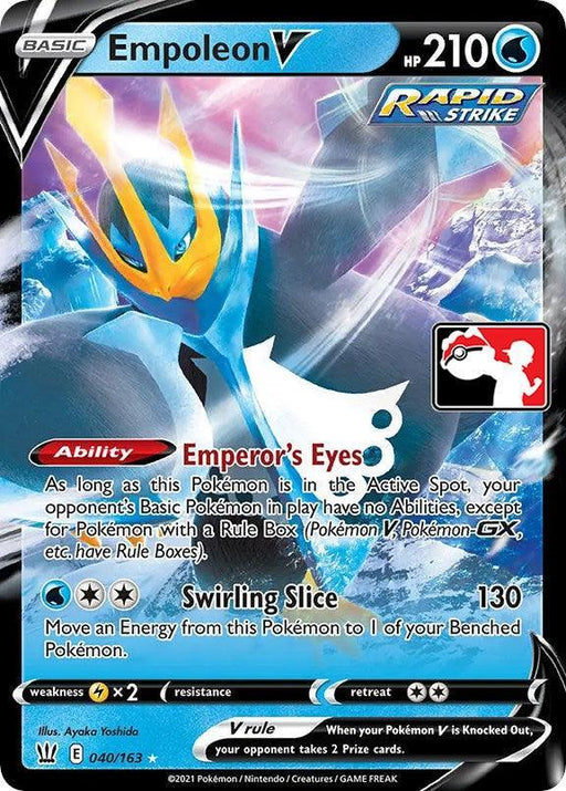 Empoleon V (040/163) [Prize Pack Series One] - for just $17.55! 
