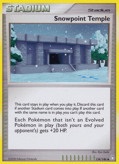 Snowpoint Temple (134/146) [Diamond & Pearl: Legends Awakened] - for just $0.25! 