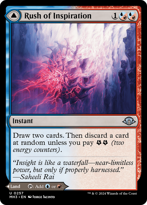 Rush of Inspiration (MH3-257) - Modern Horizons 3 - for just $0.09! 