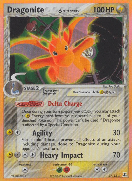 Dragonite (3/113) (Delta Species) [EX: Delta Species] - for just $83.15! 
