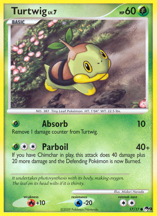 Turtwig (17/17) [POP Series 9] - Just $0.25! Shop now at Retro Gaming of Denver