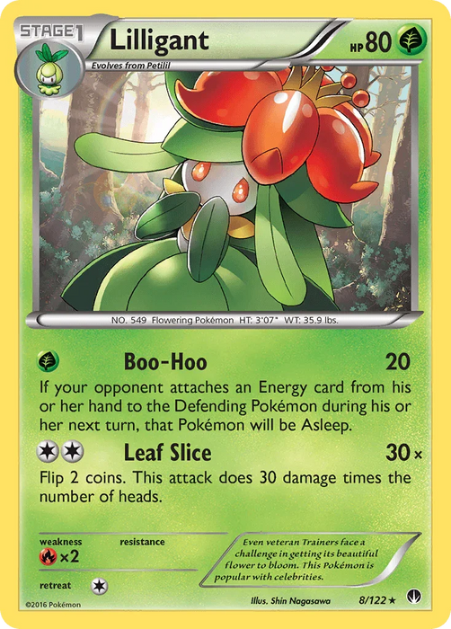 Lilligant (8/122) [XY: BREAKpoint] - for just $0.20! 