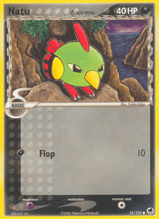 Natu (55/101) (Delta Species) [EX: Dragon Frontiers] - for just $0.65! 