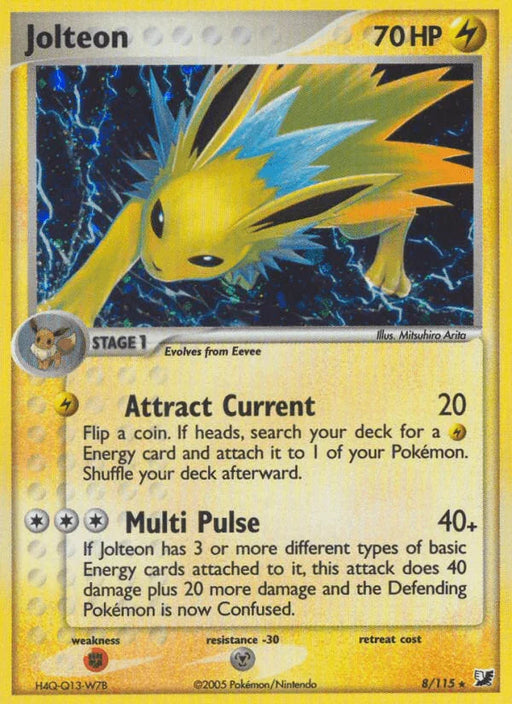Jolteon (8/115) [EX: Unseen Forces] - for just $23.55! 
