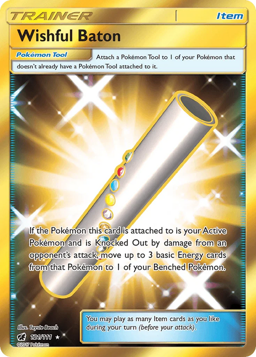 Wishful Baton (121/111) [Sun & Moon: Crimson Invasion] - for just $1.65! 