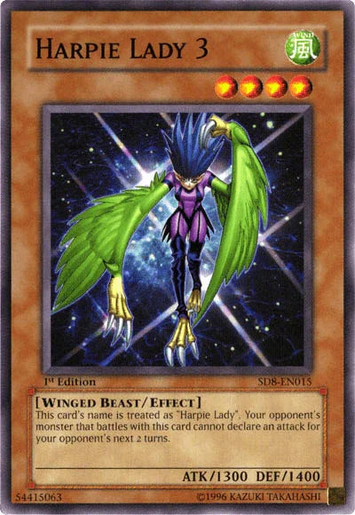Harpie Lady 3 [SD8-EN015] Common - for just $0.15! 