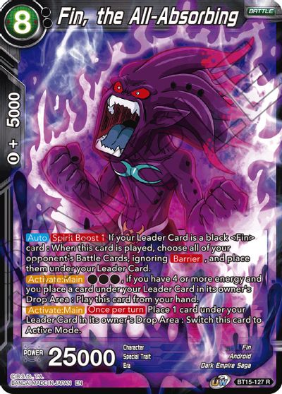 Fin, the All-Absorbing (BT15-127) [Saiyan Showdown] - for just $0.10! 