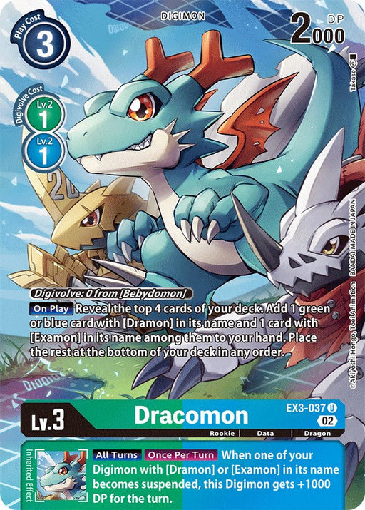 Dracomon [EX3-037] (Alternate Art) [Draconic Roar] - Just $4.15! Shop now at Retro Gaming of Denver