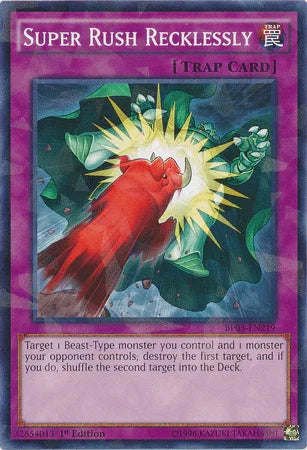 Super Rush Recklessly [BP03-EN219] Shatterfoil Rare - for just $0.10! 