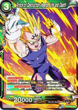 Prince of Destruction Vegeta, Life and Death (BT11-067) [Vermilion Bloodline 2nd Edition] - for just $0.10! 