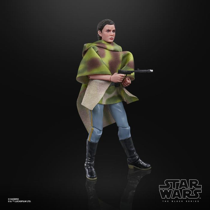Star Wars: The Black Series - Leia Organa (Endor Battle Poncho) (Return of the Jedi) 6-Inch Action Figure - for just $22.99! 
