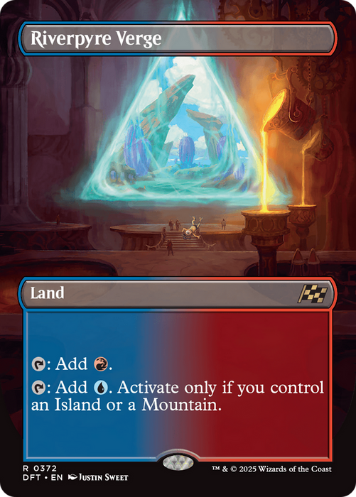 Riverpyre Verge (DFT-372) - Aetherdrift (Borderless) - for just $6.82! 