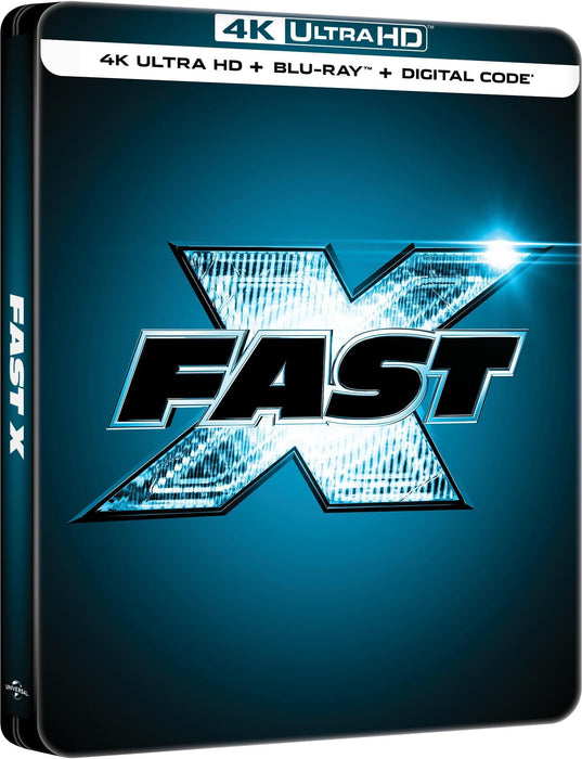 Fast X (2023) Limited Edition Steelbook – Glow in the Dark Art (4K Ultra HD + Blu-ray + Digital) - for just $39.99! 