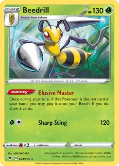 Beedrill (003/185) [Sword & Shield: Vivid Voltage] - for just $0.10! 