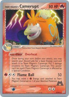 Team Magma's Camerupt (19/95) (Magma Spirit - Tsuguyoshi Yamato) [World Championships 2004] - for just $0.80! 