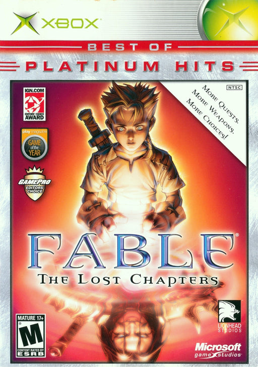 Fable: The Lost Chapters (Best Of Platinum Hits) (Xbox) - for just $7.99! 
