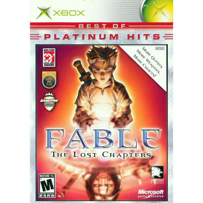 Fable: The Lost Chapters (Best Of Platinum Hits) (Xbox) - Just $7.99! Shop now at Retro Gaming of Denver
