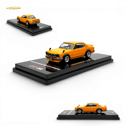 Inno64 Nissan Skyline 2000 GT-R KPGC10 Orange 1:64 - for just $34.99! 