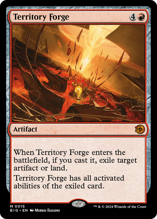 Territory Forge (BIG-015) - The Big Score - for just $0.11! 