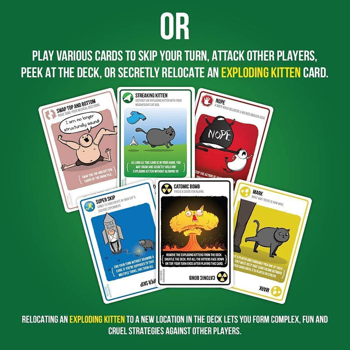 Exploding Kittens: Streaking Kittens Expansion - for just $6.99! 