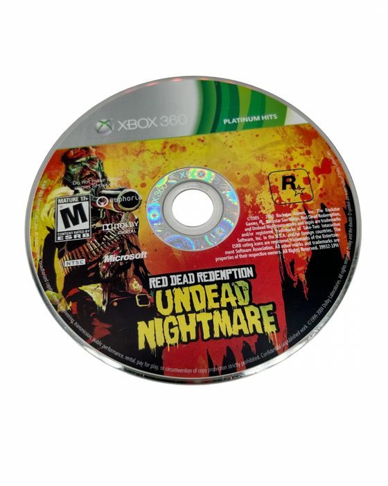 Red Dead Redemption Undead Nightmare [Platinum Hits] – Xbox 360 (X360) - for just $10.99! 