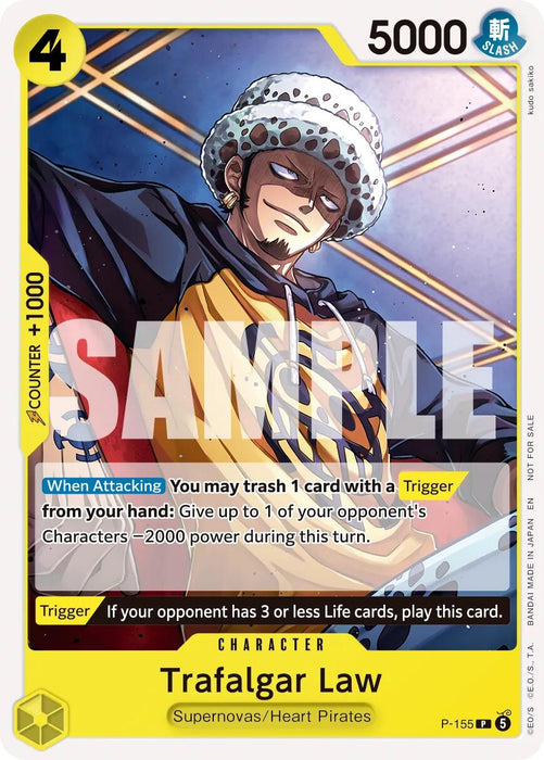 Trafalgar Law (Pirates Party 2026 Vol. 2) [One Piece Promotion Cards] - for just $1.80! 