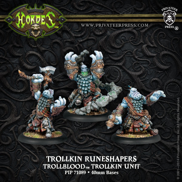 Hordes: Trollbloods Trollkin Runeshapers - for just $31.99! 