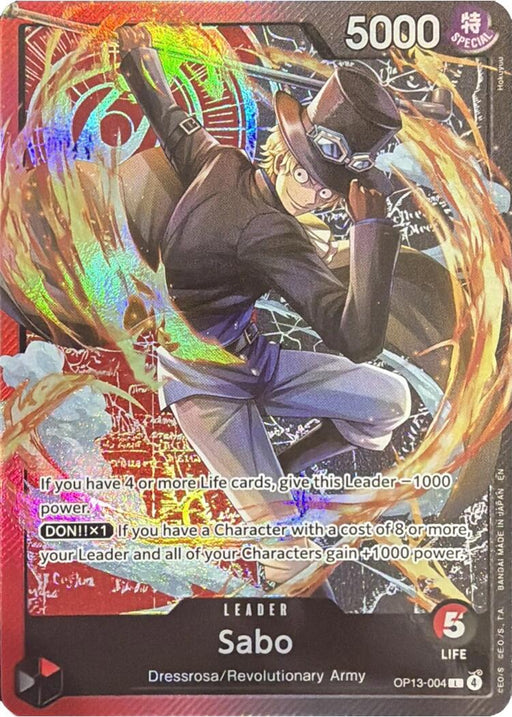 Sabo (Sound Loader Ace and Sabo Edition 2026) [One Piece Promotion Cards] - for just $11.65! 