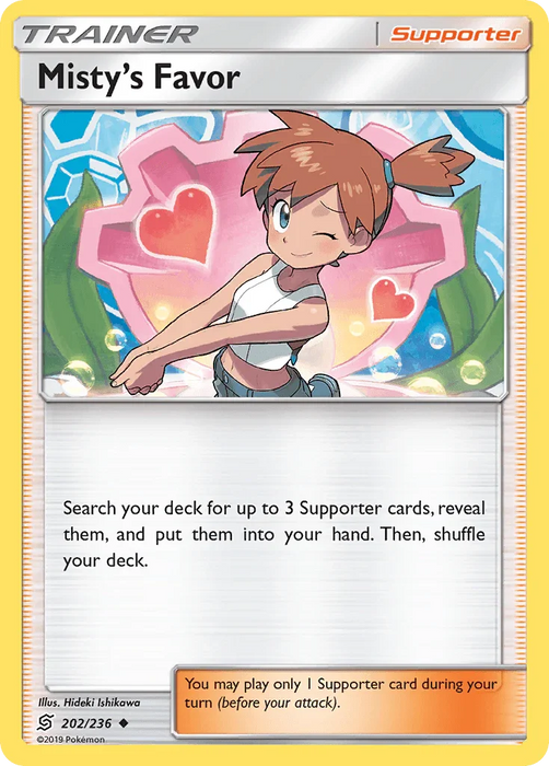 Misty's Favor (202/236) [Sun & Moon: Unified Minds] - for just $0.65! 