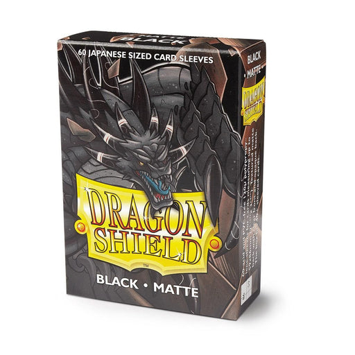 Dragon Shield: Japanese Size 60ct Sleeves - Black (Matte) - Just $0! Shop now at Retro Gaming of Denver