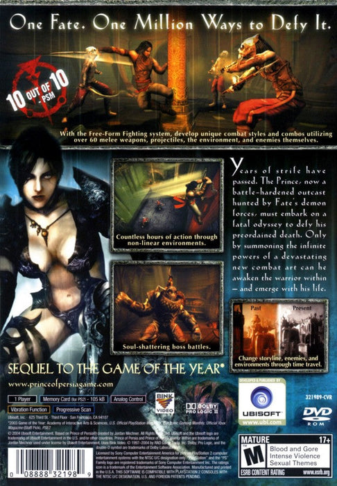 Prince of Persia: Warrior Within – PlayStation 2 (PS2) - for just $0! 