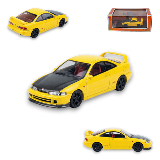 Nice Auto Honda Integra DC2 Yellow Resin 1:64 - for just $79.99! 