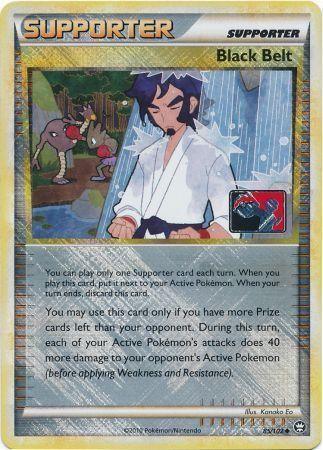 Black Belt (85/102) (League Promo) [HeartGold & SoulSilver: Triumphant] - for just $3.70! 