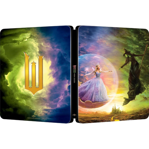 Wicked: For Good - Limited Edition Steelbook (4K Ultra HD + Blu-ray) - for just $30.99! 