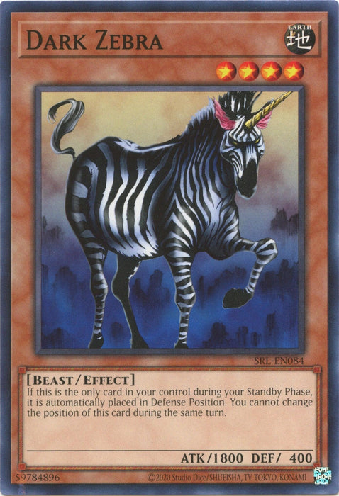 Dark Zebra (25th Anniversary) [SRL-EN084] Common - for just $0.10! 