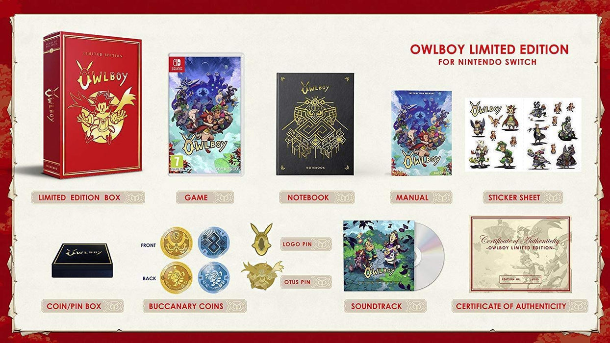 Owlboy Limited Edition (Nintendo Switch) - Just $0! Shop now at Retro Gaming of Denver